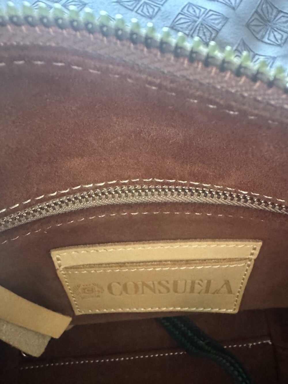 CONSUELA SALLY HOBO Large Tooled Leather Shoulder/Crossbody Bag - Picture 5 of 10